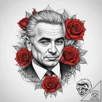 Tattoo sketch john gotti with a suit, tattoo… – tattoo sketch (№1759482613_0, 03.10.2025 09:10) — tattoovalue.net