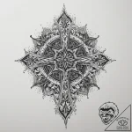 Tattoo sketch magical aura, ink illustration… – tattoo sketch (№1759482829_0, 03.10.2025 09:13) — tattoovalue.net