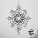 Tattoo sketch cosmic lore, tattoo sketch desi… – tattoo sketch (№1759483273_0, 03.10.2025 09:21) — tattoovalue.net