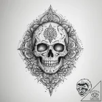 Tattoo sketch stone – tattoo sketch (№1759484572_0, 03.10.2025 09:42) — tattoovalue.net