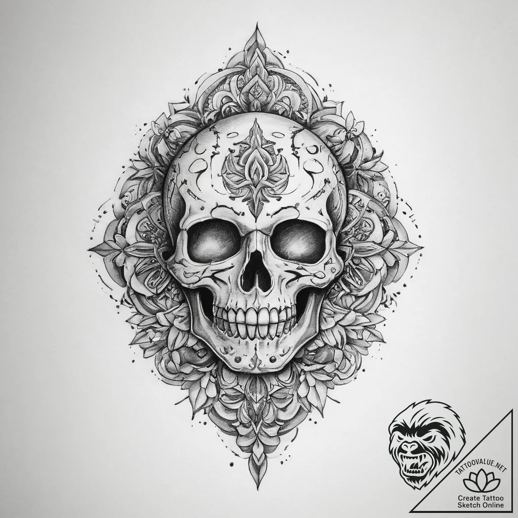 Tattoo sketch stone - tattoo sketch (№1759484572_0, 03.10.2025 09:42) — tattoovalue.net