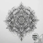 Patterns & ornaments, tattoo flash sheet desi… – tattoo sketch (№1759486772_0, 03.10.2025 10:19) — tattoovalue.net