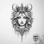 Tattoo sketch kingdom, tattoo drawing outline… – tattoo sketch (№1759488085_0, 03.10.2025 10:41) — tattoovalue.net