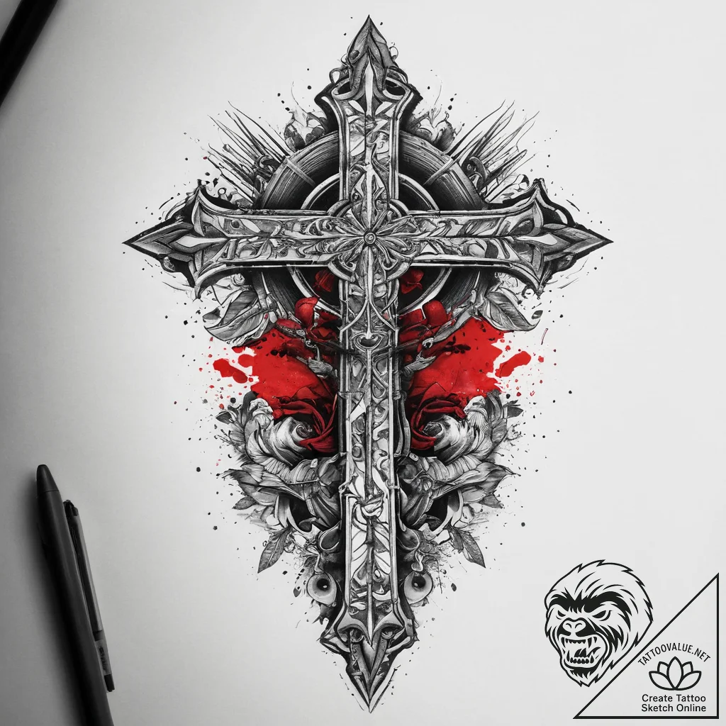 Tattoo sketch desire, concept art for tattoo,... - tattoo sketch (№1759488963_0, 03.10.2025 10:56) — tattoovalue.net