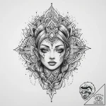 Tattoo sketch blessed self, tattoo sketch des… – tattoo sketch (№1759493338_0, 03.10.2025 12:08) — tattoovalue.net