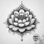 Tattoo sketch irezumi цветок лотоса, artistic… – tattoo sketch (№1759493987_0, 03.10.2025 12:19) — tattoovalue.net
