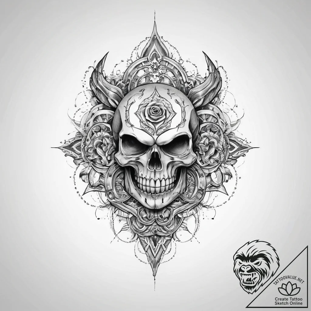 Tattoo sketch metal - tattoo sketch (№1759494419_0, 03.10.2025 12:26) — tattoovalue.net