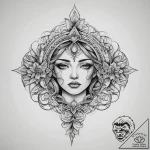 Tattoo sketch lie, artistic tattoo sketch, cl… – tattoo sketch (№1759495502_0, 03.10.2025 12:45) — tattoovalue.net