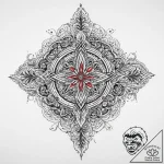 Tattoo sketch rank insignia, ink illustration… – tattoo sketch (№1759498570_0, 03.10.2025 13:36) — tattoovalue.net