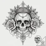 Tattoo sketch tiara tattoo, tattoo line art,… – tattoo sketch (№1759498787_0, 03.10.2025 13:39) — tattoovalue.net