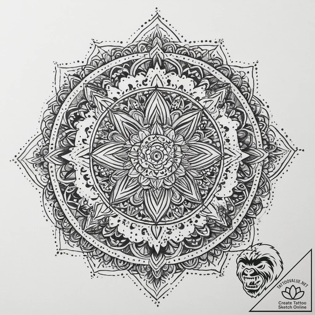 Tattoo sketch strength, tattoo line art, dotw... - tattoo sketch (№1759499660_0, 03.10.2025 13:54) — tattoovalue.net