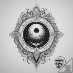 Tattoo sketch cosmic history, concept art for… – tattoo sketch (№1759501862_0, 03.10.2025 14:31) — tattoovalue.net
