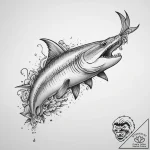 Tattoo sketch siberian sturgeon, tattoo flash… – tattoo sketch (№1759502517_0, 03.10.2025 14:41) — tattoovalue.net