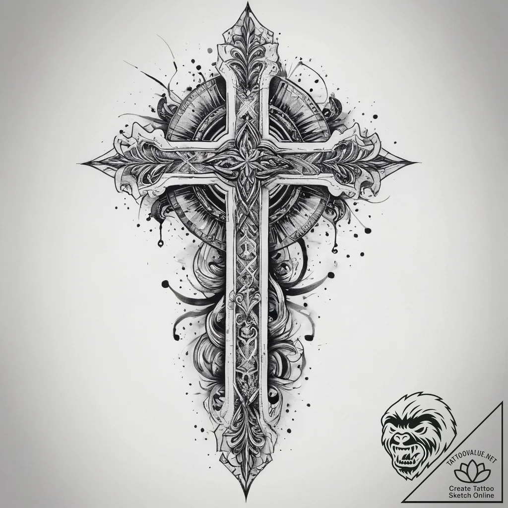 Tattoo sketch fake, tattoo flash sheet design... - tattoo sketch (№1759504914_0, 03.10.2025 15:21) — tattoovalue.net