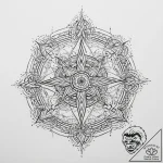 Tattoo sketch slavic embroidery pattern with… – tattoo sketch (№1759511225_0, 03.10.2025 17:07) — tattoovalue.net