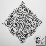 Tattoo sketch кельтский узел, artistic tattoo… – tattoo sketch (№1759512091_0, 03.10.2025 17:21) — tattoovalue.net
