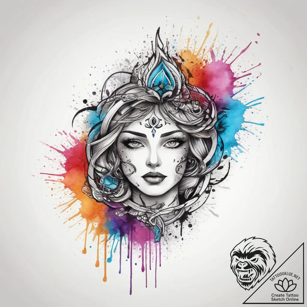 Tattoo sketch truth, ink illustration for tat... - tattoo sketch (№1759513184_0, 03.10.2025 17:39) — tattoovalue.net