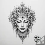 Tattoo sketch breath – tattoo sketch (№1759513407_0, 03.10.2025 17:43) — tattoovalue.net