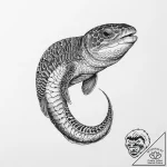 Tattoo sketch moray eel – tattoo sketch (№1759513837_0, 03.10.2025 17:50) — tattoovalue.net
