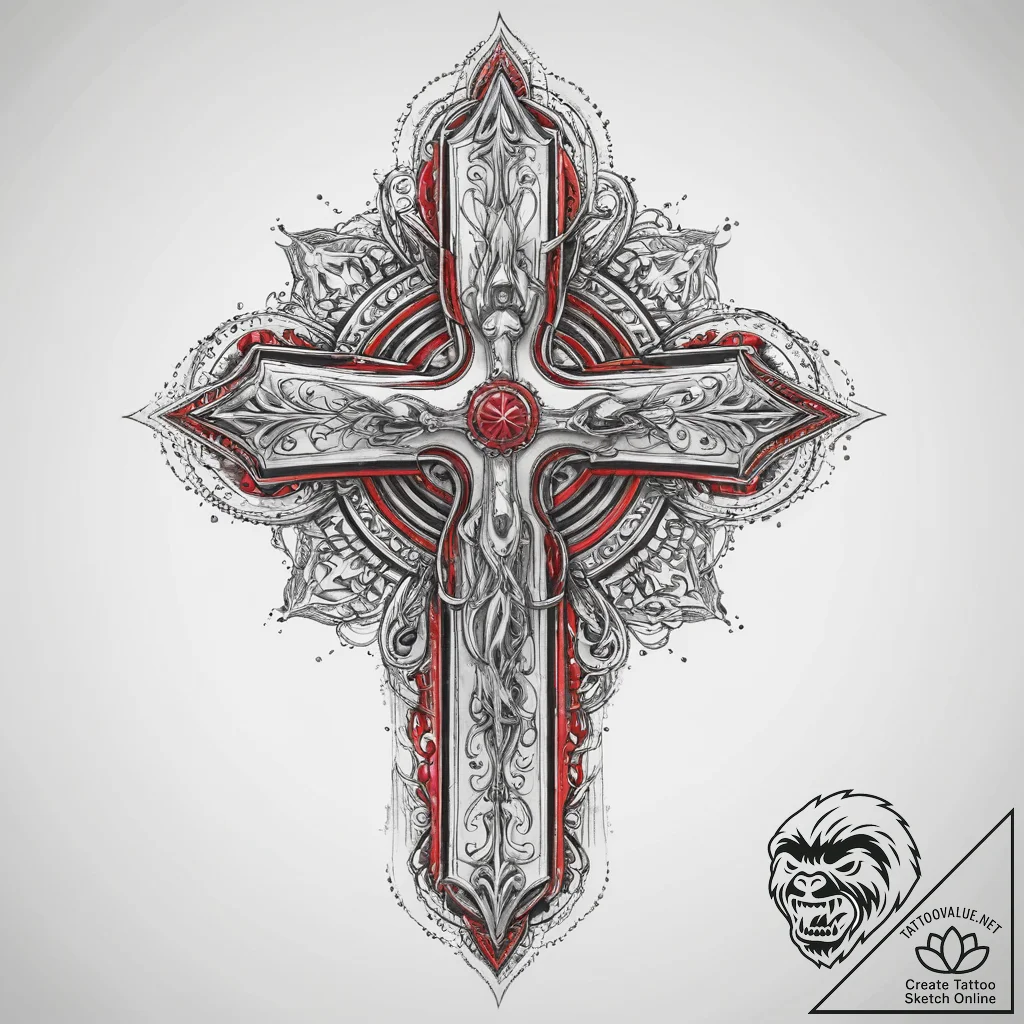 Tattoo sketch sacred character, tattoo drawin... - tattoo sketch (№1759514053_0, 03.10.2025 17:54) — tattoovalue.net