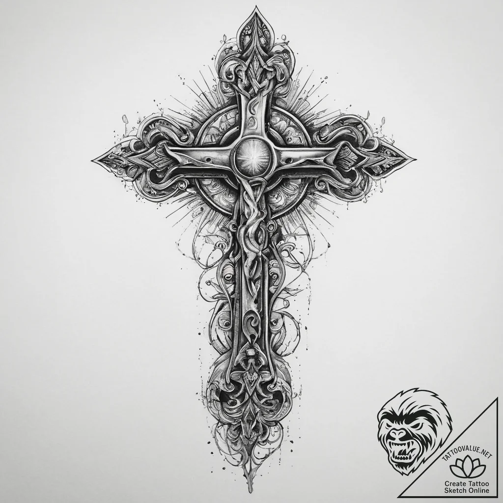 Tattoo sketch universe, artistic tattoo sketc... - tattoo sketch (№1759514919_0, 03.10.2025 18:08) — tattoovalue.net