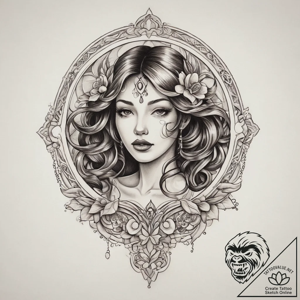Tattoo sketch a symbolic place, tattoo drawin... - tattoo sketch (№1759515566_0, 03.10.2025 18:19) — tattoovalue.net