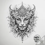 Tattoo sketch puzzle – tattoo sketch (№1759516664_0, 03.10.2025 18:37) — tattoovalue.net