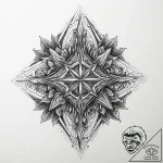 Tattoo sketch crystal, tattoo drawing outline… – tattoo sketch (№1759519484_0, 03.10.2025 19:24) — tattoovalue.net