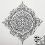 Tattoo sketch cosmic domain, tattoo flash she… – tattoo sketch (№1759523200_0, 03.10.2025 20:26) — tattoovalue.net