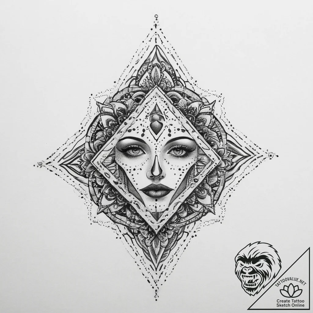 Tattoo sketch phantom, artistic tattoo sketch... - tattoo sketch (№1759525635_0, 03.10.2025 21:07) — tattoovalue.net