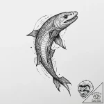 Tattoo sketch electric eel, concept art for t… – tattoo sketch (№1759526732_0, 03.10.2025 21:25) — tattoovalue.net