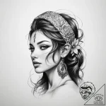 Tattoo sketch mirage – tattoo sketch (№1759527164_0, 03.10.2025 21:32) — tattoovalue.net