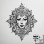 Tattoo sketch sand – tattoo sketch (№1759528919_0, 03.10.2025 22:01) — tattoovalue.net