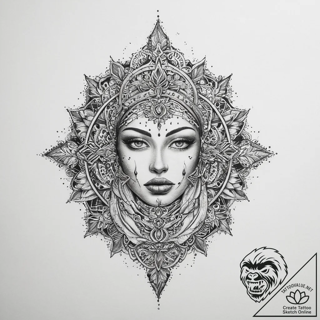 Tattoo sketch sand - tattoo sketch (№1759528919_0, 03.10.2025 22:01) — tattoovalue.net
