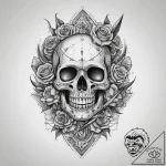 Tattoo sketch soldier with a scissors, tattoo… – tattoo sketch (№1759530240_0, 03.10.2025 22:24) — tattoovalue.net