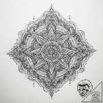 Tattoo sketch cosmic essence, ink illustratio… – tattoo sketch (№1759531541_0, 03.10.2025 22:45) — tattoovalue.net