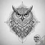 Tattoo sketch owl tattoo, tattoo sketch desig… – tattoo sketch (№1759532639_0, 03.10.2025 23:03) — tattoovalue.net