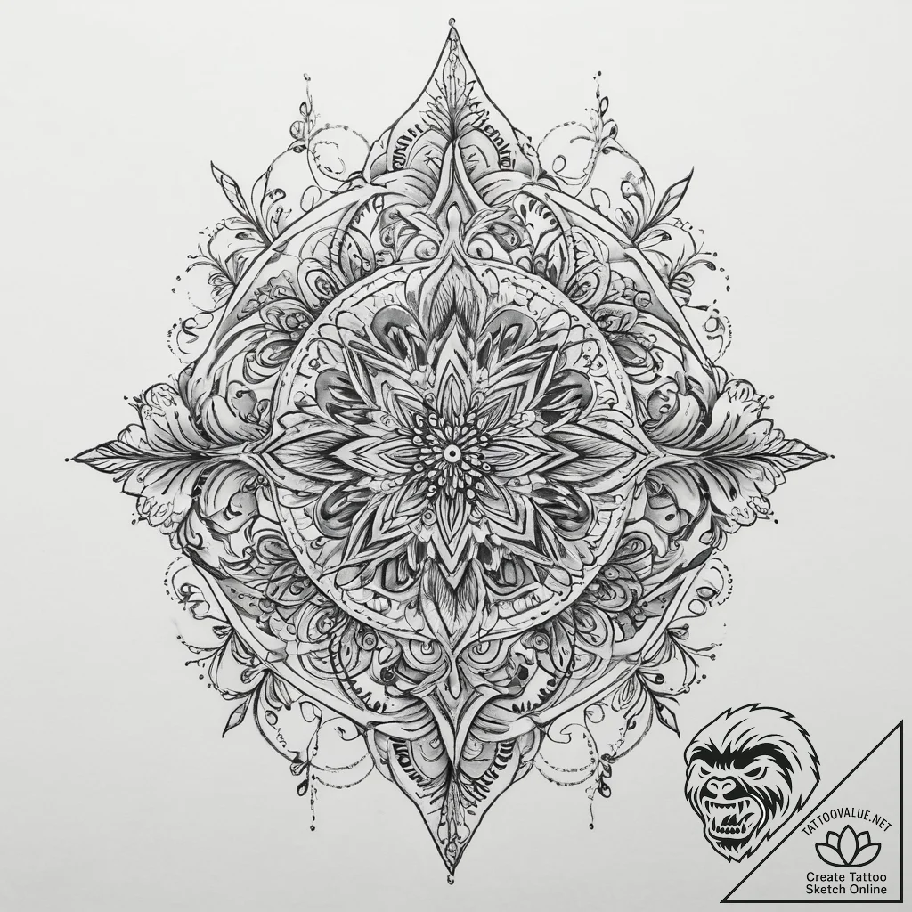 Tattoo sketch green, tattoo flash sheet desig... - tattoo sketch (№1759533719_0, 03.10.2025 23:21) — tattoovalue.net