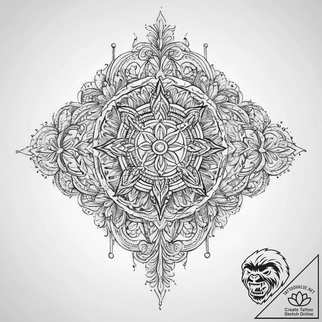 Tattoo sketch a symbolic place, tattoo drawin... - tattoo sketch (№1759535029_0, 03.10.2025 23:43) — tattoovalue.net