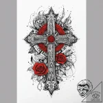 Tattoo sketch mystical essence, ink illustrat… – tattoo sketch (№1759535462_0, 03.10.2025 23:51) — tattoovalue.net