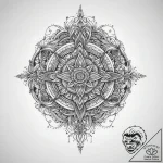 Tattoo sketch sacred portrayal, tattoo line a… – tattoo sketch (№1759536763_0, 04.10.2025 00:12) — tattoovalue.net