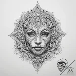 Tattoo sketch clay – tattoo sketch (№1759538765_0, 04.10.2025 00:46) — tattoovalue.net