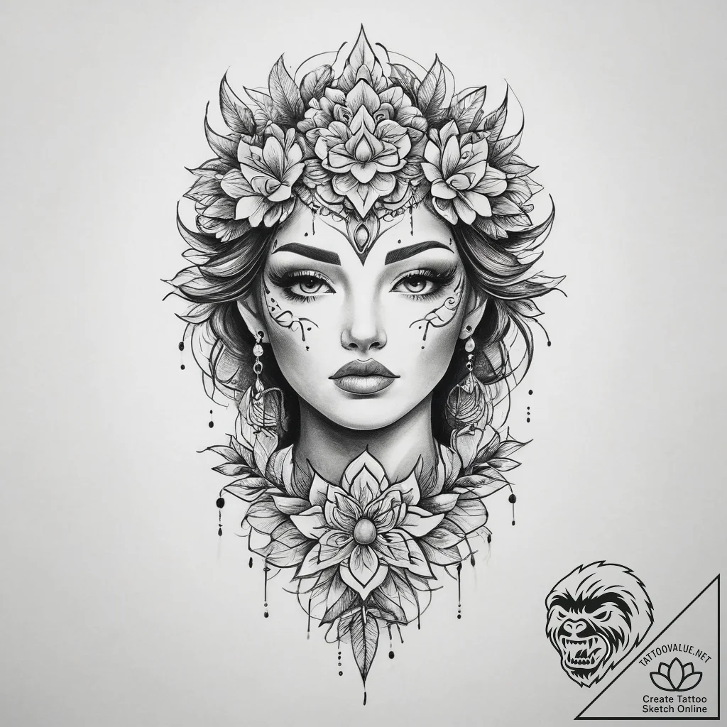 Tattoo sketch ash - tattoo sketch (№1759539419_0, 04.10.2025 00:56) — tattoovalue.net