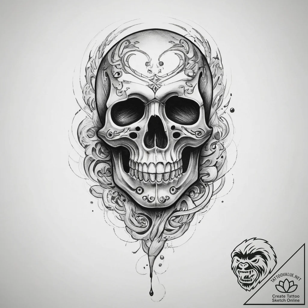 Tattoo sketch phantom - tattoo sketch (№1759541603_0, 04.10.2025 01:33) — tattoovalue.net