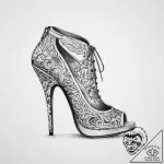 Tattoo sketch high heel tattoo – tattoo sketch (№1759542412_0, 04.10.2025 01:46) — tattoovalue.net