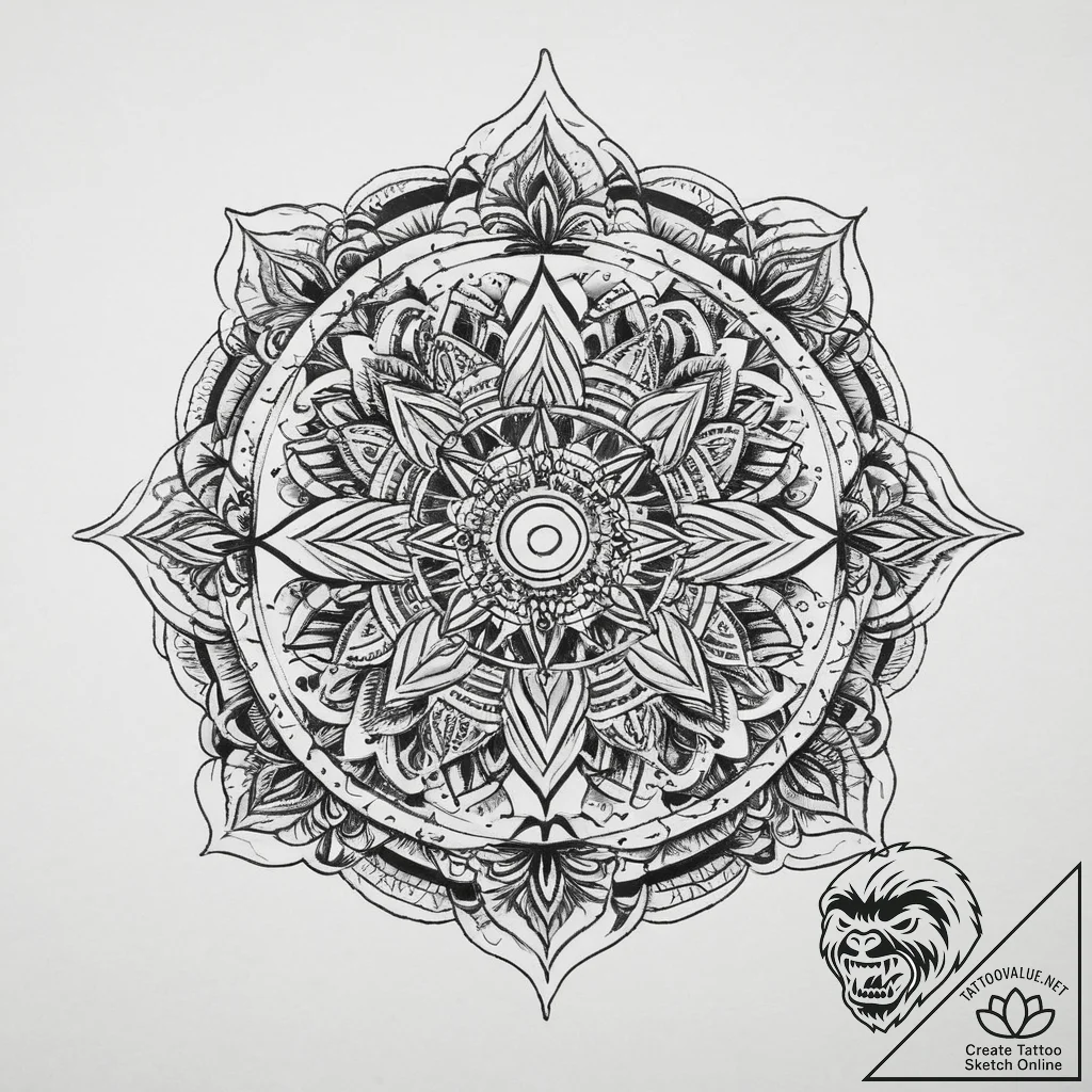 Tattoo sketch copper, tattoo sketch design, r... - tattoo sketch (№1759545240_0, 04.10.2025 02:34) — tattoovalue.net