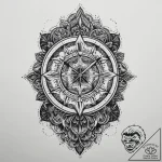 Tattoo sketch узор в виде часов, tattoo sketc… – tattoo sketch (№1759547399_0, 04.10.2025 03:09) — tattoovalue.net