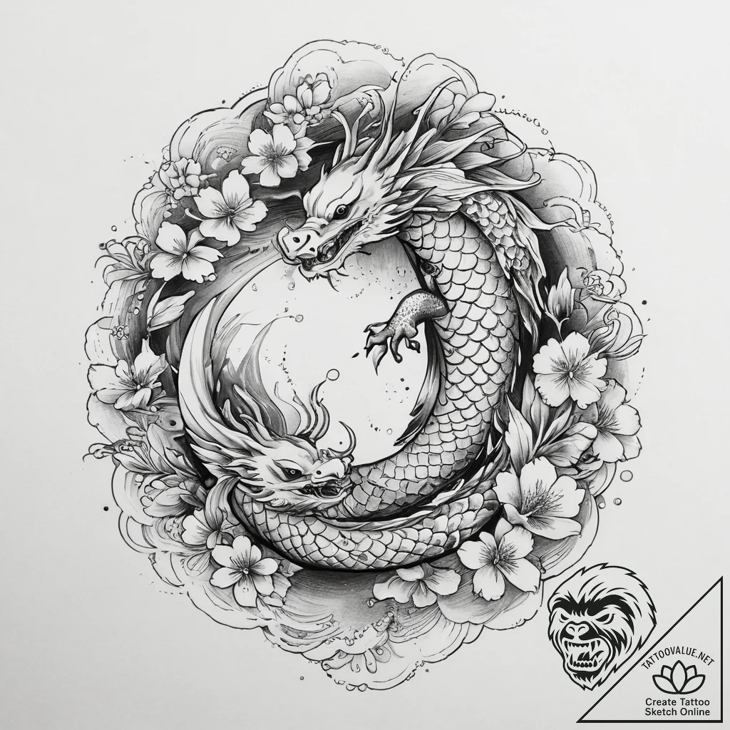 Tattoo sketch узор в виде штурвала, tattoo li... - tattoo sketch (№1759548049_0, 04.10.2025 03:20) — tattoovalue.net