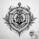 Tattoo sketch genuine, ink illustration for t… – tattoo sketch (№1759549573_0, 04.10.2025 03:46) — tattoovalue.net