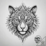 Tattoo sketch puzzle, ink illustration for ta… – tattoo sketch (№1759552824_0, 04.10.2025 04:40) — tattoovalue.net
